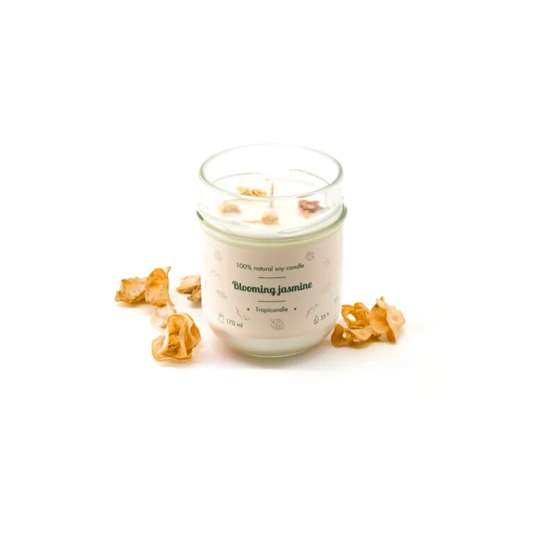 Tropicandle Blooming Jasmine vonná svíčka 170 ml
