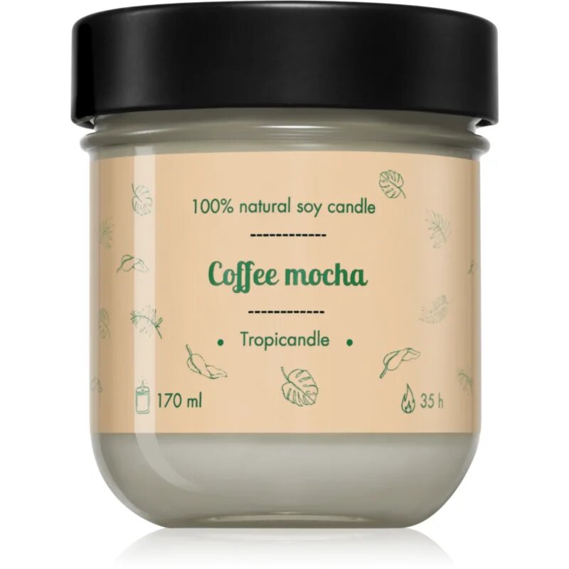 Tropicandle Coffee Mocha vonná svíčka 170 ml
