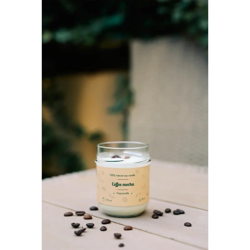 Tropicandle Coffee Mocha vonná svíčka 170 ml