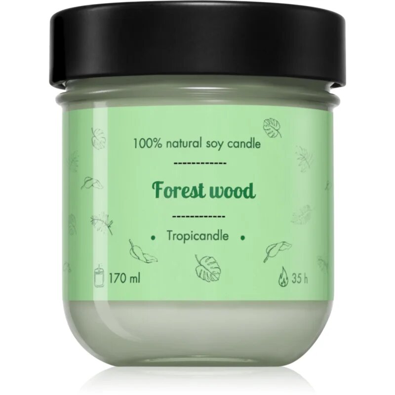 Tropicandle Forest Wood vonná svíčka 170 ml