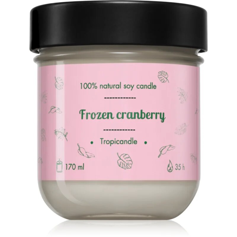 Tropicandle Frozen Cranberry vonná svíčka 170 ml