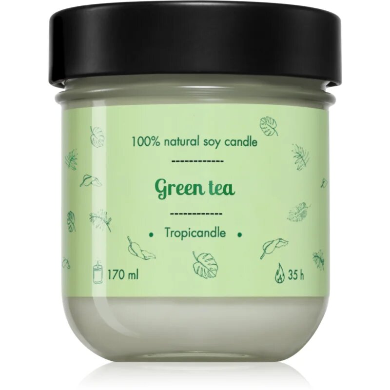 Tropicandle Green Tea vonná svíčka 170 ml