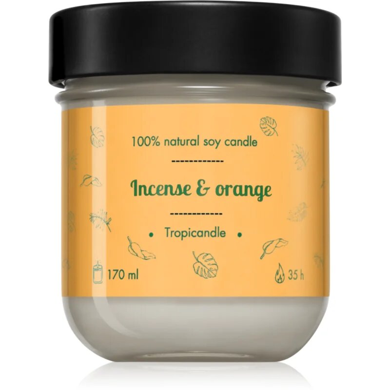 Tropicandle Incense & Orange vonná svíčka 170 ml