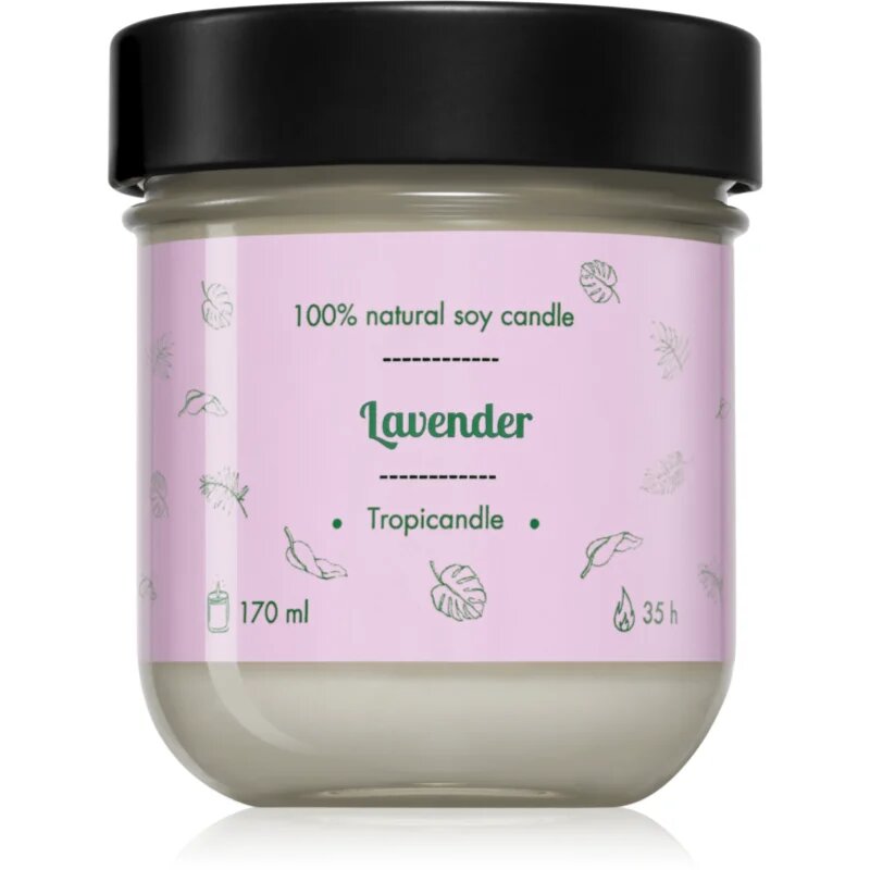 Tropicandle Lavender vonná svíčka 170 ml