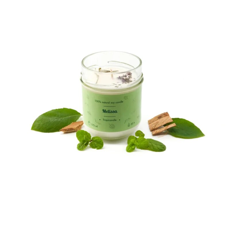 Tropicandle Melissa vonná svíčka 170 ml