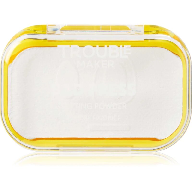 Trouble Maker Bad Press Setting Powder fixační pudr odstín No Comment Translucent 4.5 g