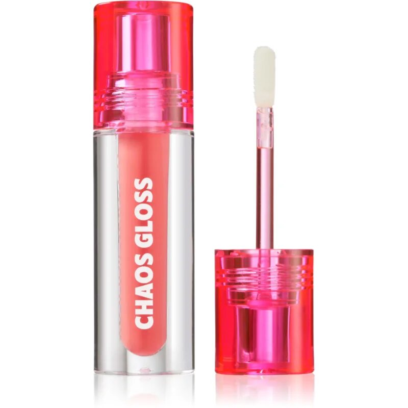 Trouble Maker Chaos Gloss lesk na rty odstín Bunny Hot Pink 3 ml
