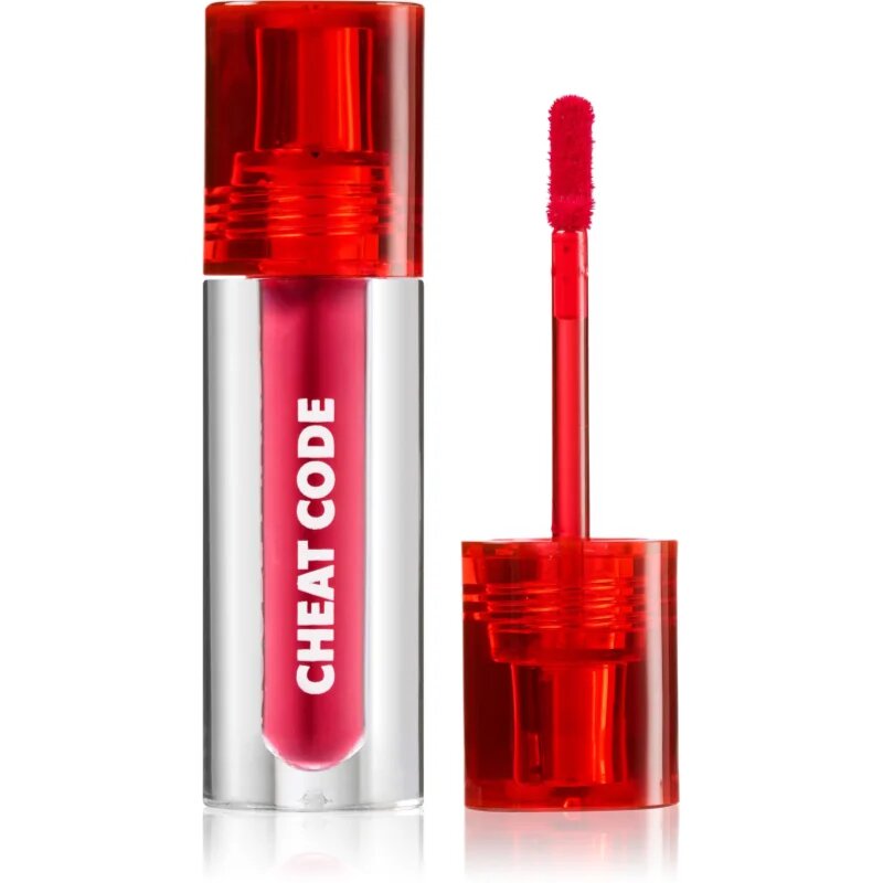 Trouble Maker Cheat Code hydratační lesk na rty odstín Firewall Hot Pink 3 ml