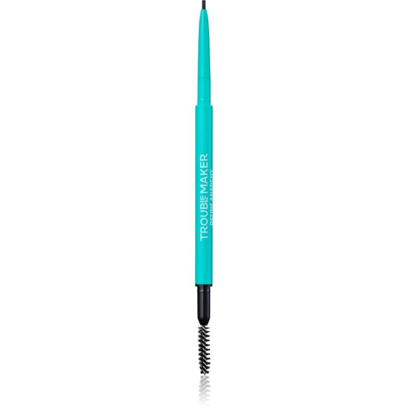 Trouble Maker Define Anarchy oboustranná tužka na obočí odstín Soft Black 0.1 g