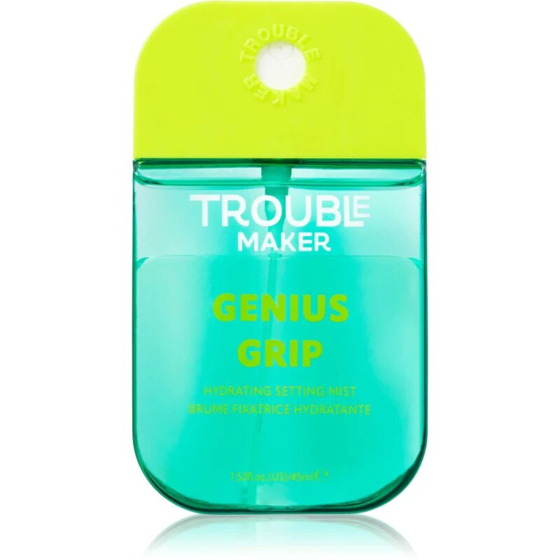 Trouble Maker Genius Grip fixační sprej na make-up s hydratačním účinkem 45 ml