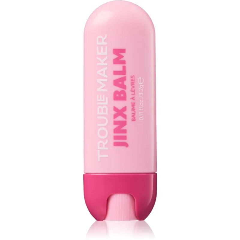Trouble Maker Jinx Balm hydratační balzám na rty odstín Flow Pink 4 g