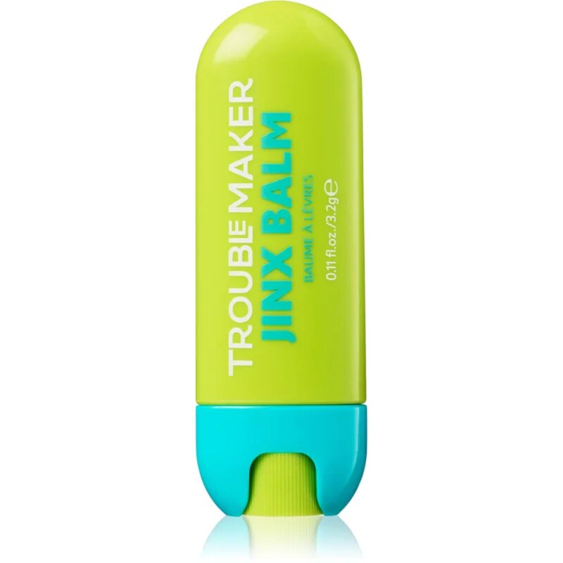Trouble Maker Jinx Balm hydratační balzám na rty odstín Luigi Clear 4 g