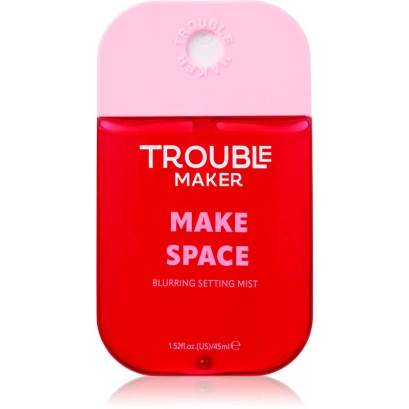 Trouble Maker Make Space fixační sprej na make-up pro minimalizaci pórů 45 ml