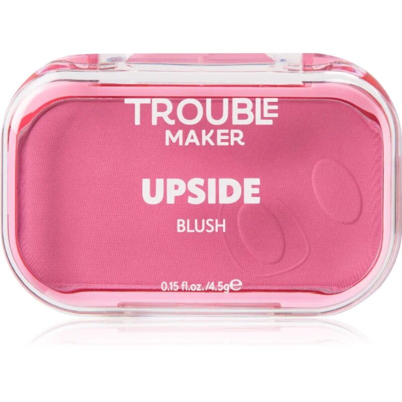 Trouble Maker Upside Powder Blush pudrová tvářenka odstín On the Brightside 4.5 g