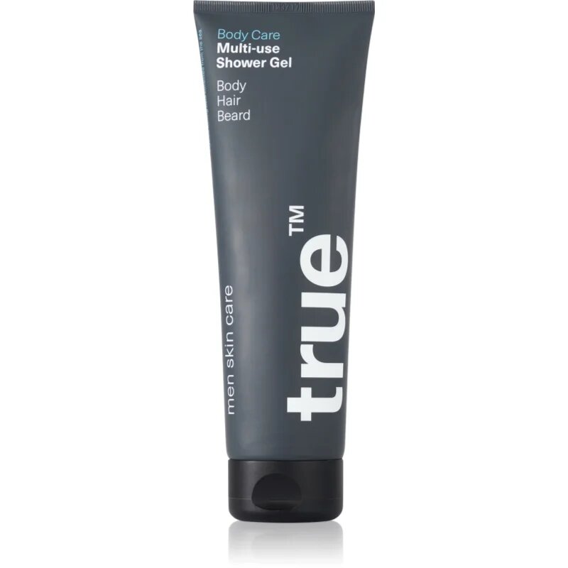 true men skin care Multi-use Shower Gel sprchový gel na obličej tělo a vlasy pro muže 250 ml
