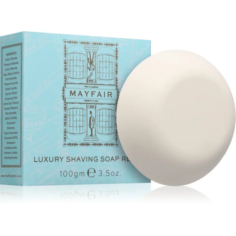 Truefitt & Hill Mayfair Shaving Soap mýdlo na holení – náhradní náplň 100 g