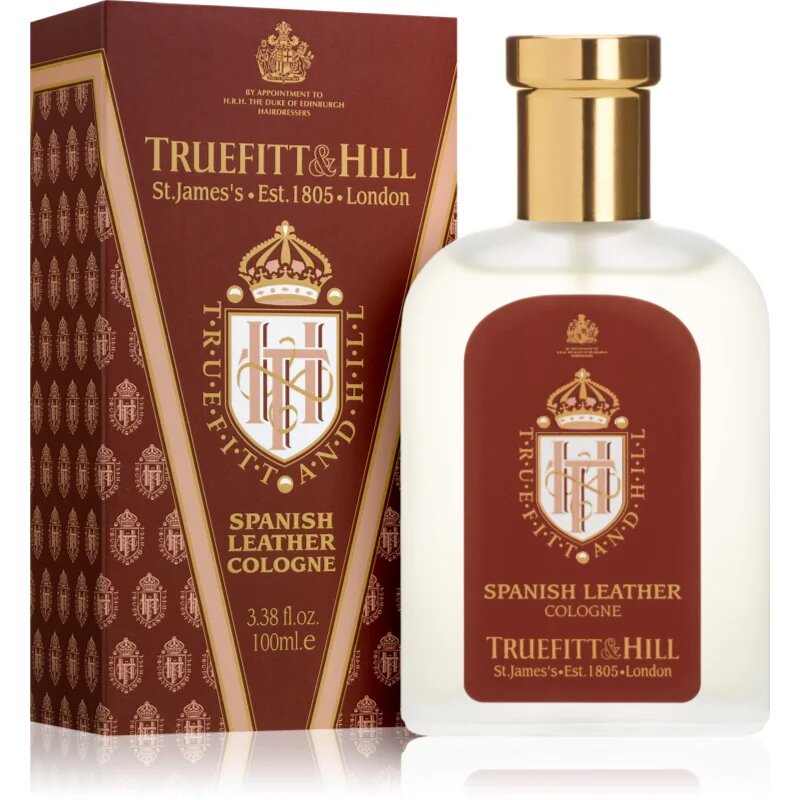 Truefitt & Hill Spanish Leather kolínská voda pro muže 100 ml
