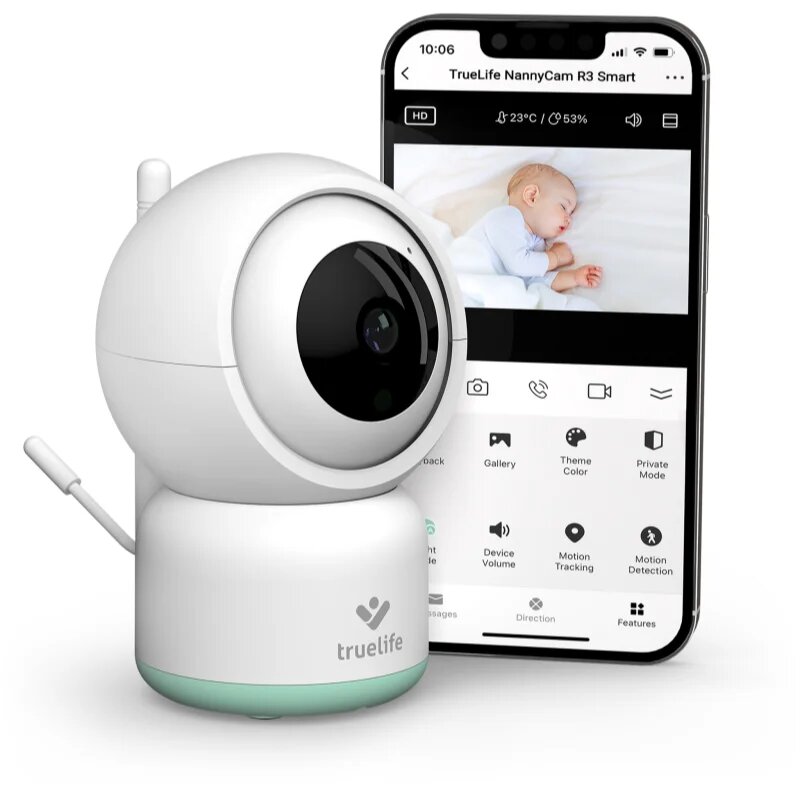 TrueLife NannyCam R3 Smart digitální video chůvička 1 ks