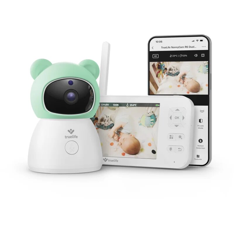 TrueLife NannyCam R6 Dual Smart digitální video chůvička 1 ks