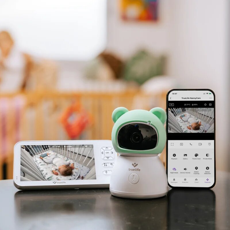 TrueLife NannyCam R6 Dual Smart digitální video chůvička 1 ks