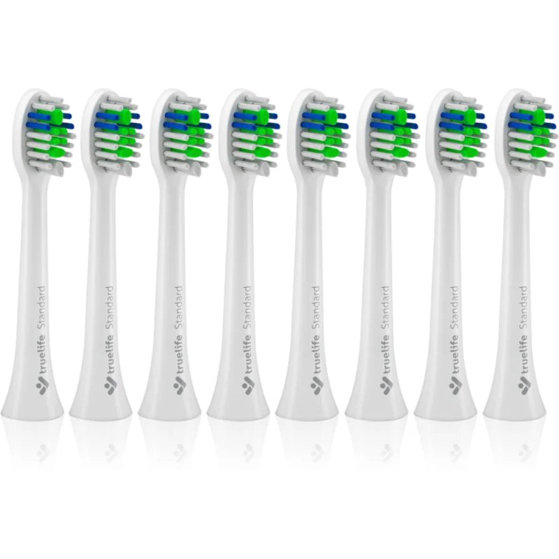 TrueLife SonicBrush Compact White Standard náhradní hlavice pro zubní kartáček SonicBrush Compact-series White 8 ks