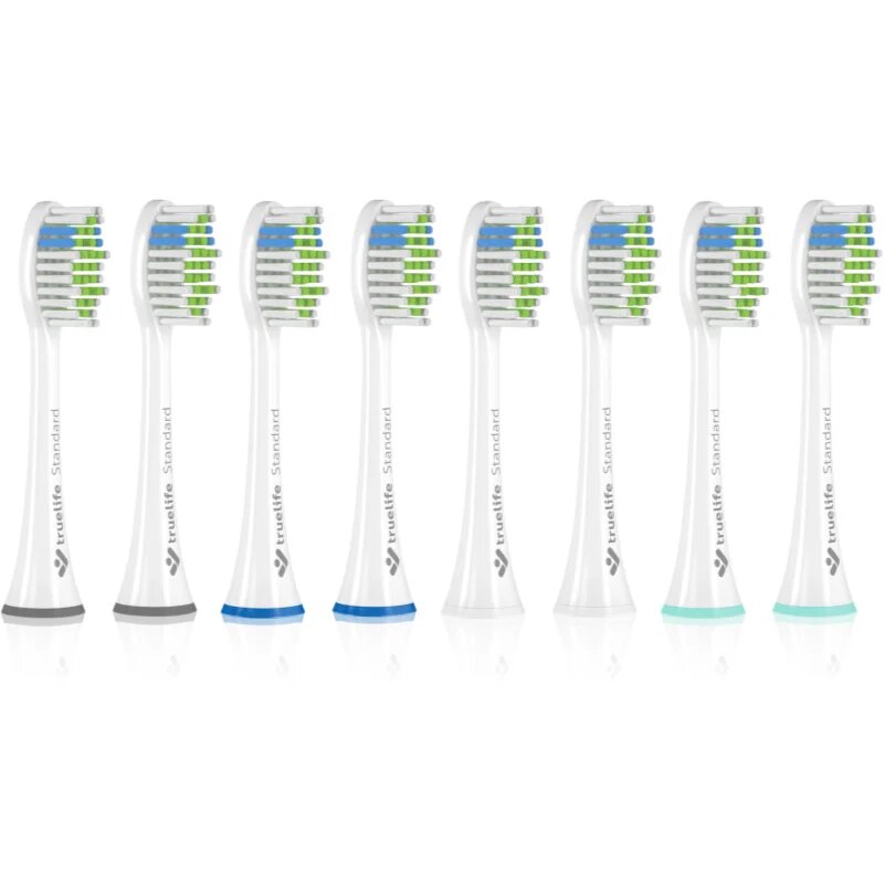 TrueLife SonicBrush UV Heads White Standard náhradní hlavice pro zubní kartáček SonicBrush UV GL UV 8 ks