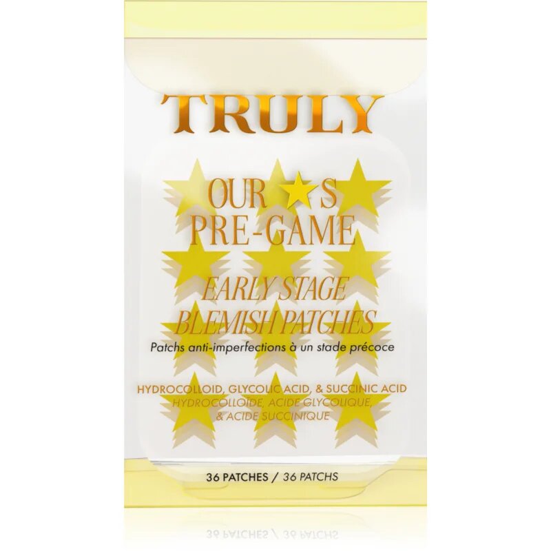 Truly Our Stars Pregame náplasti na problematickou pleť 36 ks
