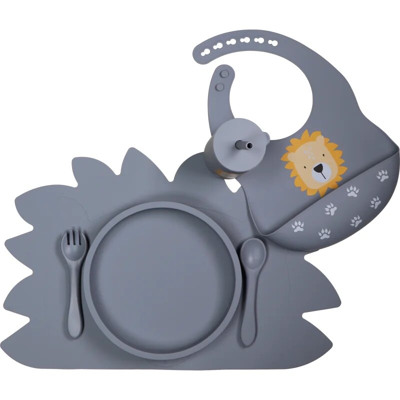 Tryco Silicone Plate talíř Dusty Blue 1 ks