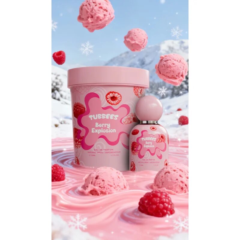 Tubbees Berry Explosion parfémovaná voda unisex 50 ml