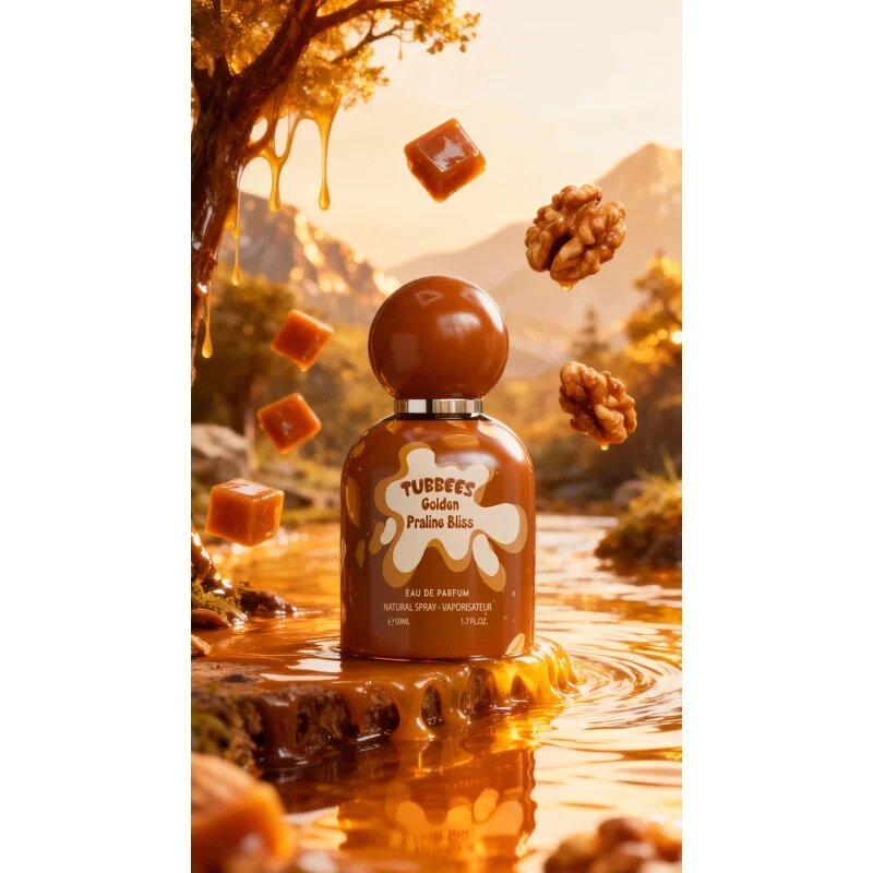 Tubbees Golden Praline Bliss parfémovaná voda unisex 50 ml