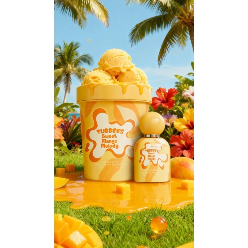 Tubbees Sweet Mango Melody parfémovaná voda unisex 50 ml
