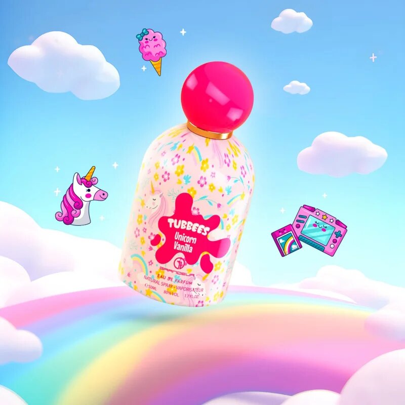 Tubbees Unicorn Vanilla parfémovaná voda unisex 50 ml