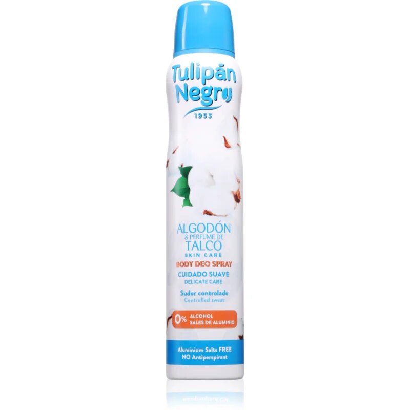Tulipán Negro Algodon Y Talco deodorant pro ženy 200 ml