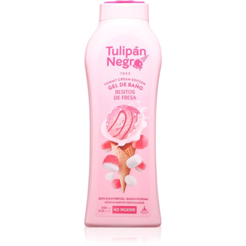 Tulipán Negro Besitos de Fresa sprchový gel 650 ml