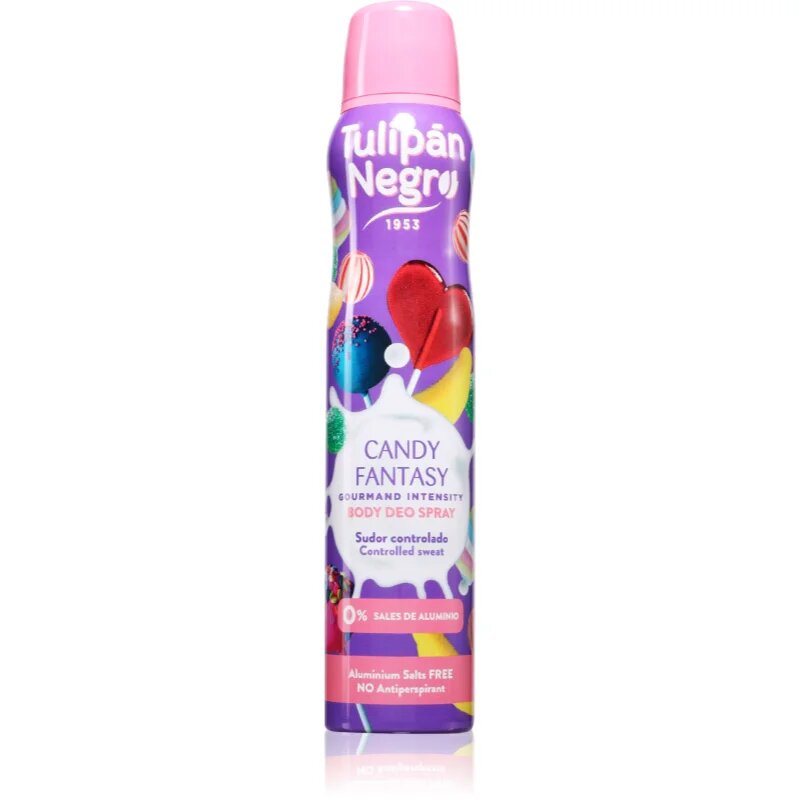 Tulipán Negro Candy Fantasy deodorant pro ženy 200 ml
