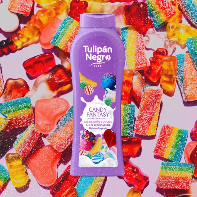 Tulipán Negro Candy Fantasy sprchový gel 650 ml