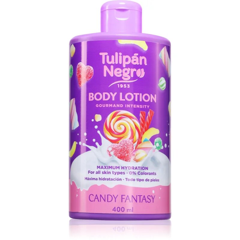 Tulipán Negro Candy Fantasy tělové mléko 400 ml