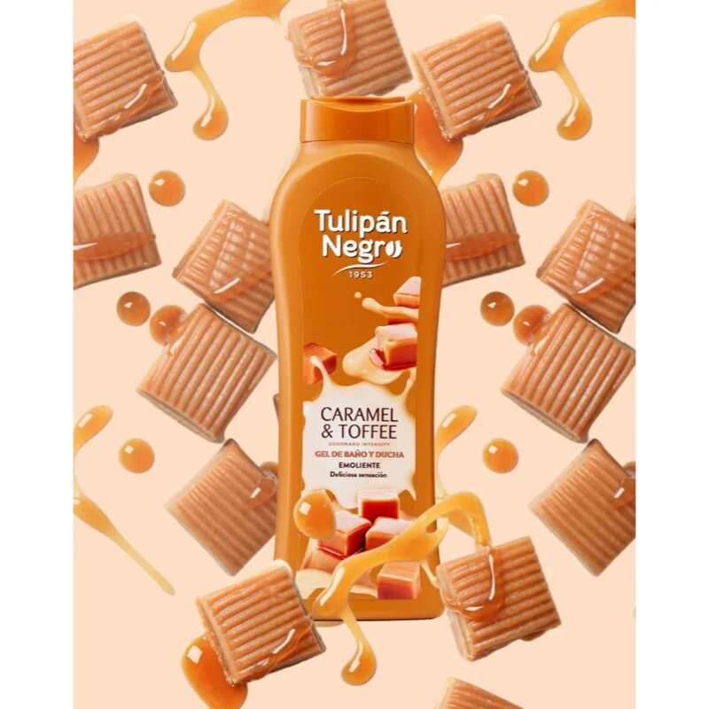 Tulipán Negro Caramel Toffee sprchový gel 650 ml