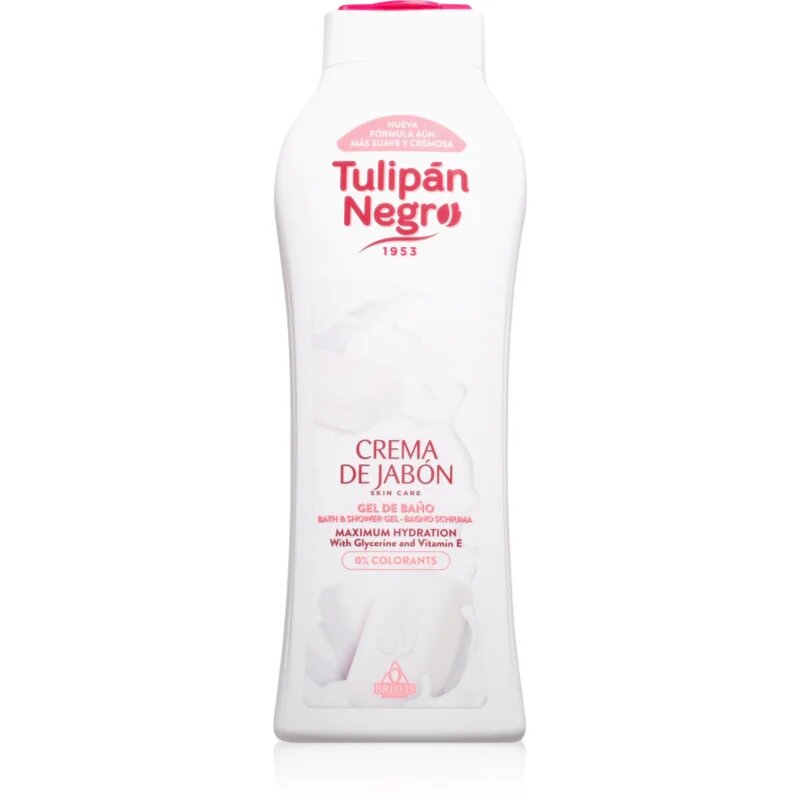 Tulipán Negro Crema De Jabon sprchový gel 650 ml