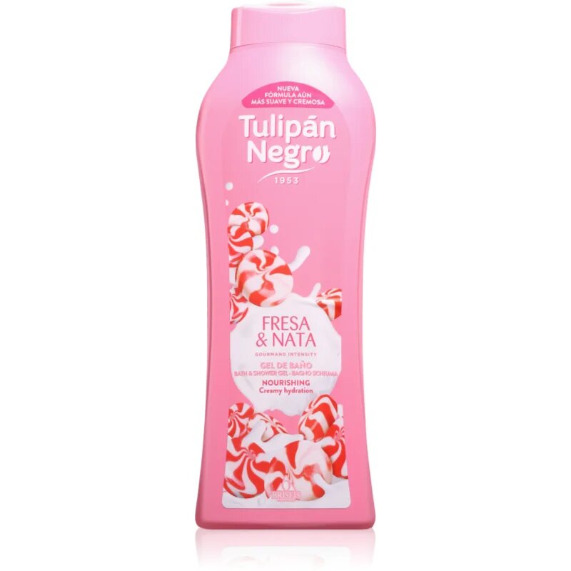 Tulipán Negro Fresa Y Nata sprchový gel 650 ml