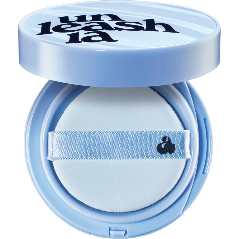 Unleashia Babe Skin Baby Blue Cushion dlouhotrvající make-up v houbičce SPF 40 odstín 23W Jolly 15 g
