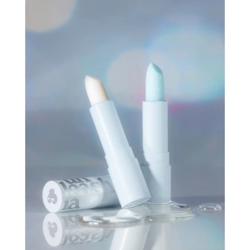 Unleashia Glacier Vegan Lip Balm hydratační balzám na rty se třpytkami odstín No.1 Snow Frost 3.3 g