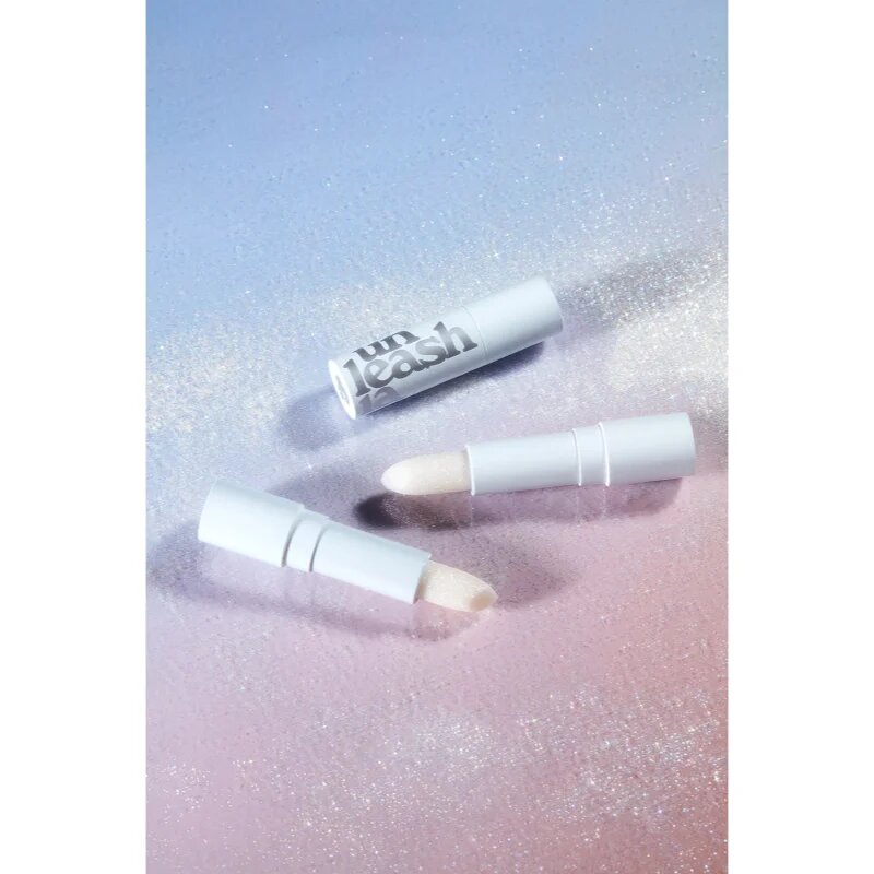 Unleashia Glacier Vegan Lip Balm hydratační balzám na rty se třpytkami odstín No.1 Snow Frost 3.3 g