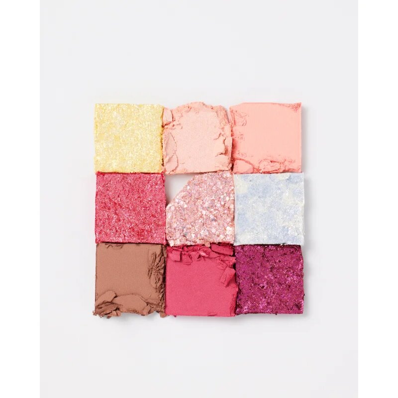 Unleashia Glitterpedia Eye Palette paletka očních stínů odstín No.7 All of Peach Ade 6.2 g