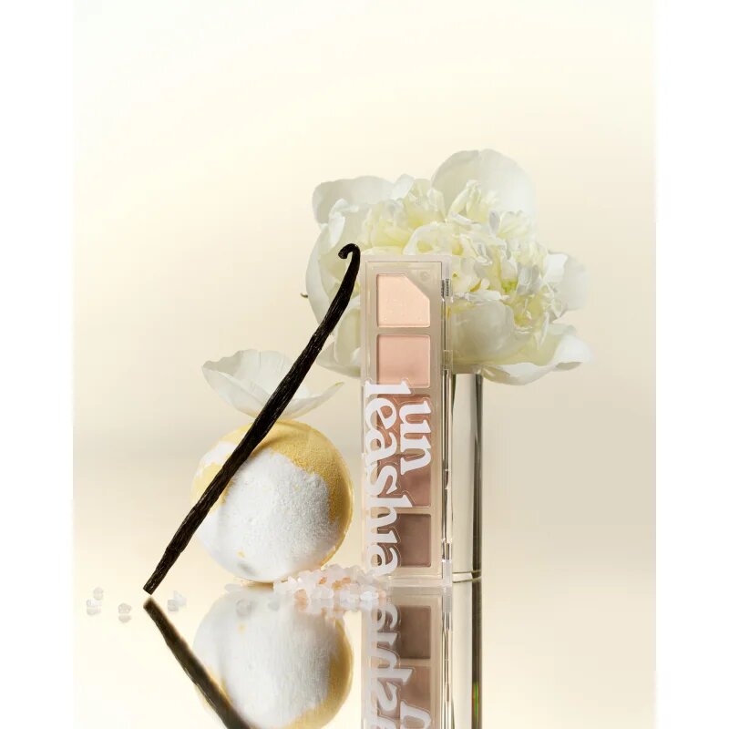 Unleashia Mood Shower Eye Palette paletka očních stínů odstín NO.1 Vanilla Shower 1 ks