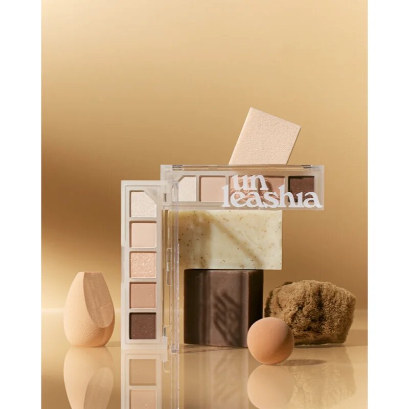 Unleashia Mood Shower Eye Palette paletka očních stínů odstín NO.3 Nude Shower 1 ks
