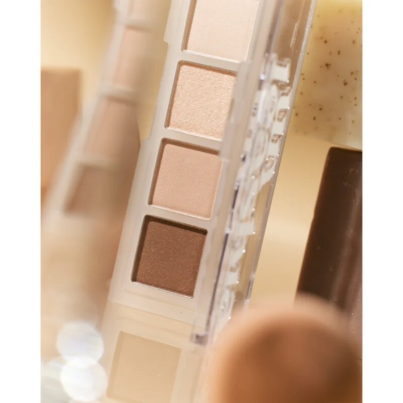 Unleashia Mood Shower Eye Palette paletka očních stínů odstín NO.3 Nude Shower 1 ks