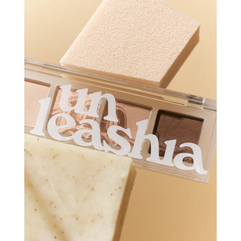 Unleashia Mood Shower Eye Palette paletka očních stínů odstín NO.3 Nude Shower 1 ks