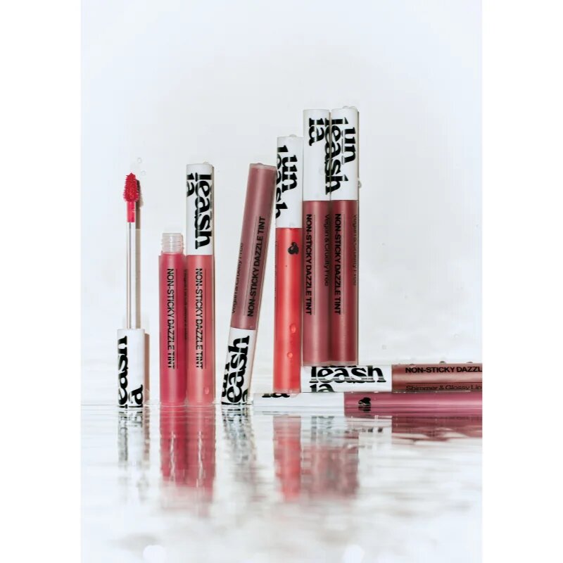 Unleashia Non-Sticky Dazzle Tint dlouhotrvající lesk na rty odstín NO.2 Sunbeam 7.6 g
