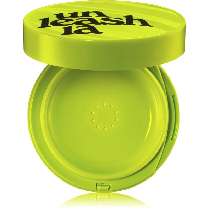 Unleashia Satin Wear Healthy Green Cushion dlouhotrvající make-up v houbičce SPF 30 odstín 18C Seashell 15 g